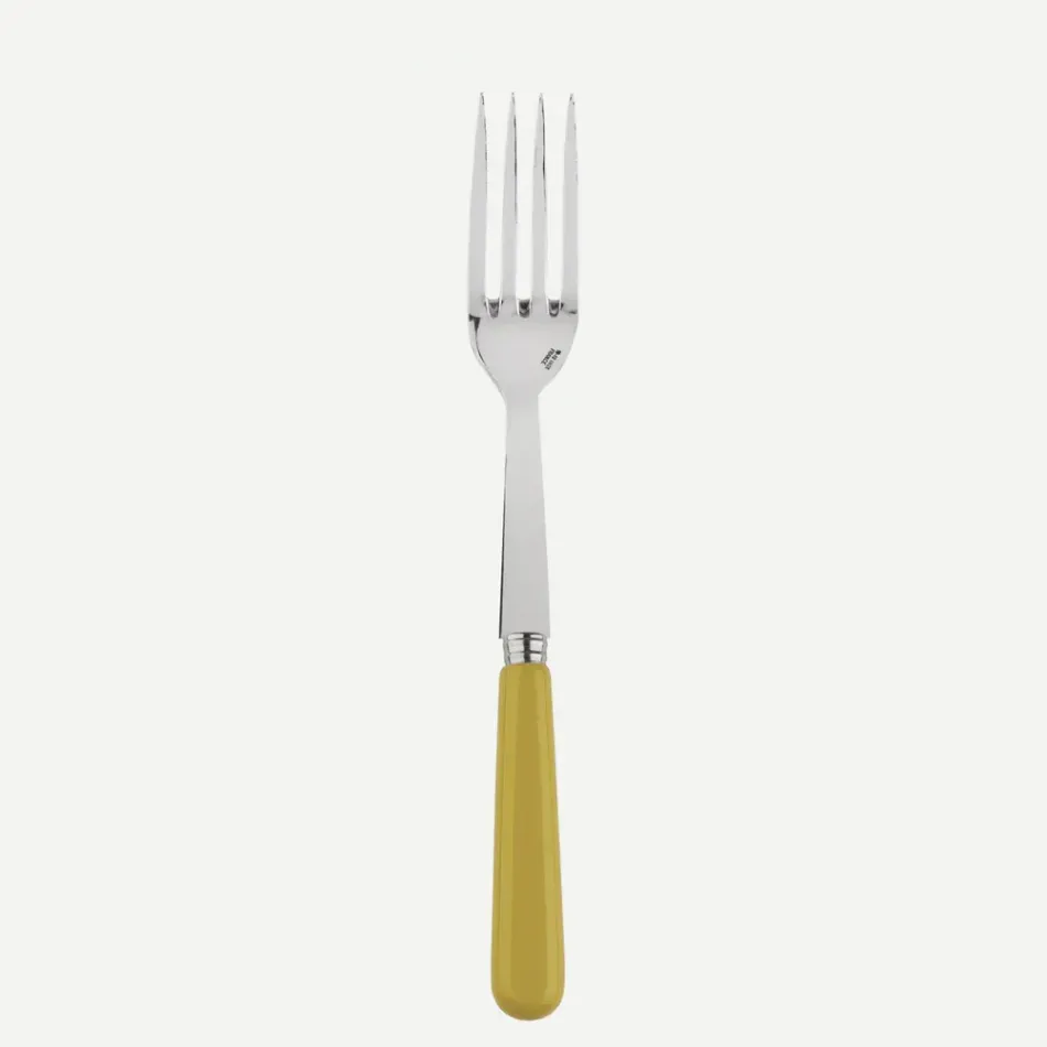 Basic Yellow Corn Serving Fork 10.25"