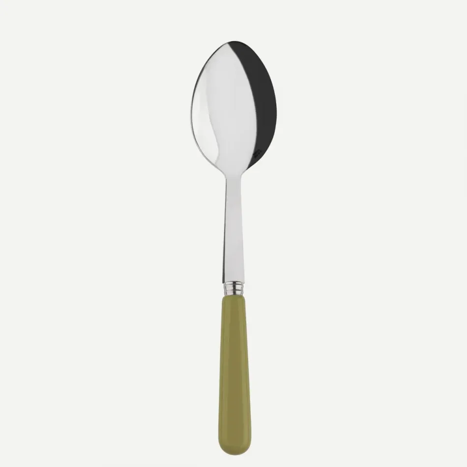 Basic Sage Green Serving Spoon 10.25"