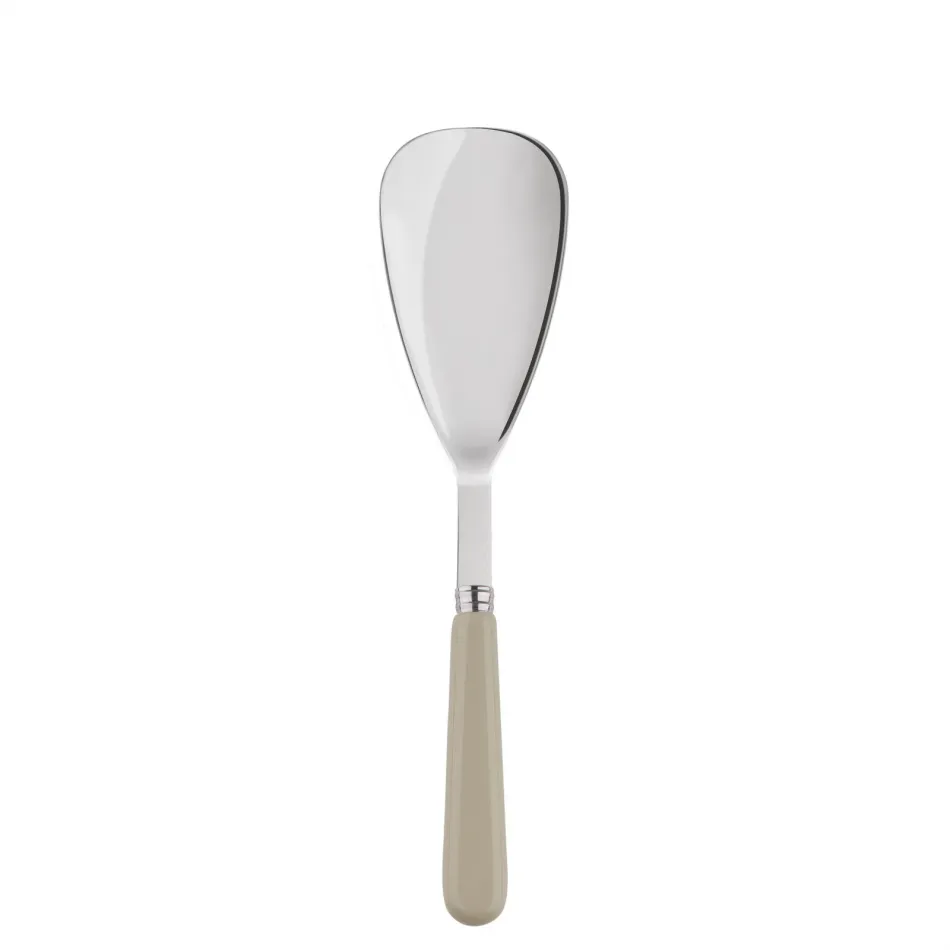 Basic Light Khaki Rice Serving Spoon 10"