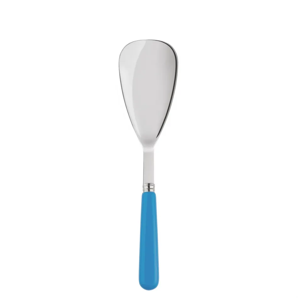 Basic Cerulean Blue Rice Serving Spoon 10"