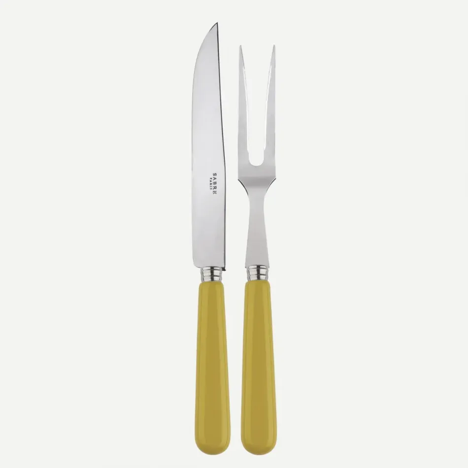 Pop Unis Yellow Corn Carving Set 10"1/4