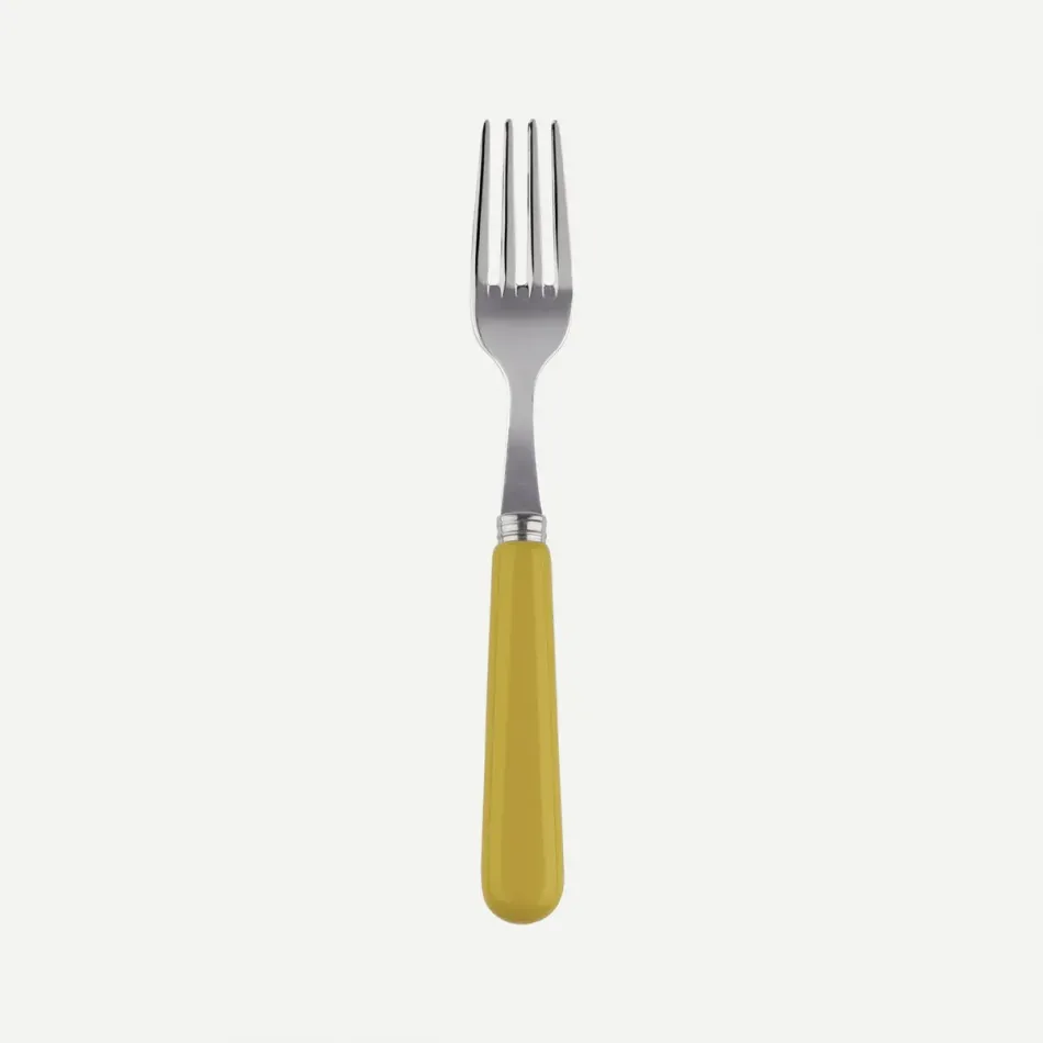 Basic Yellow Corn Small Fork 6.5"