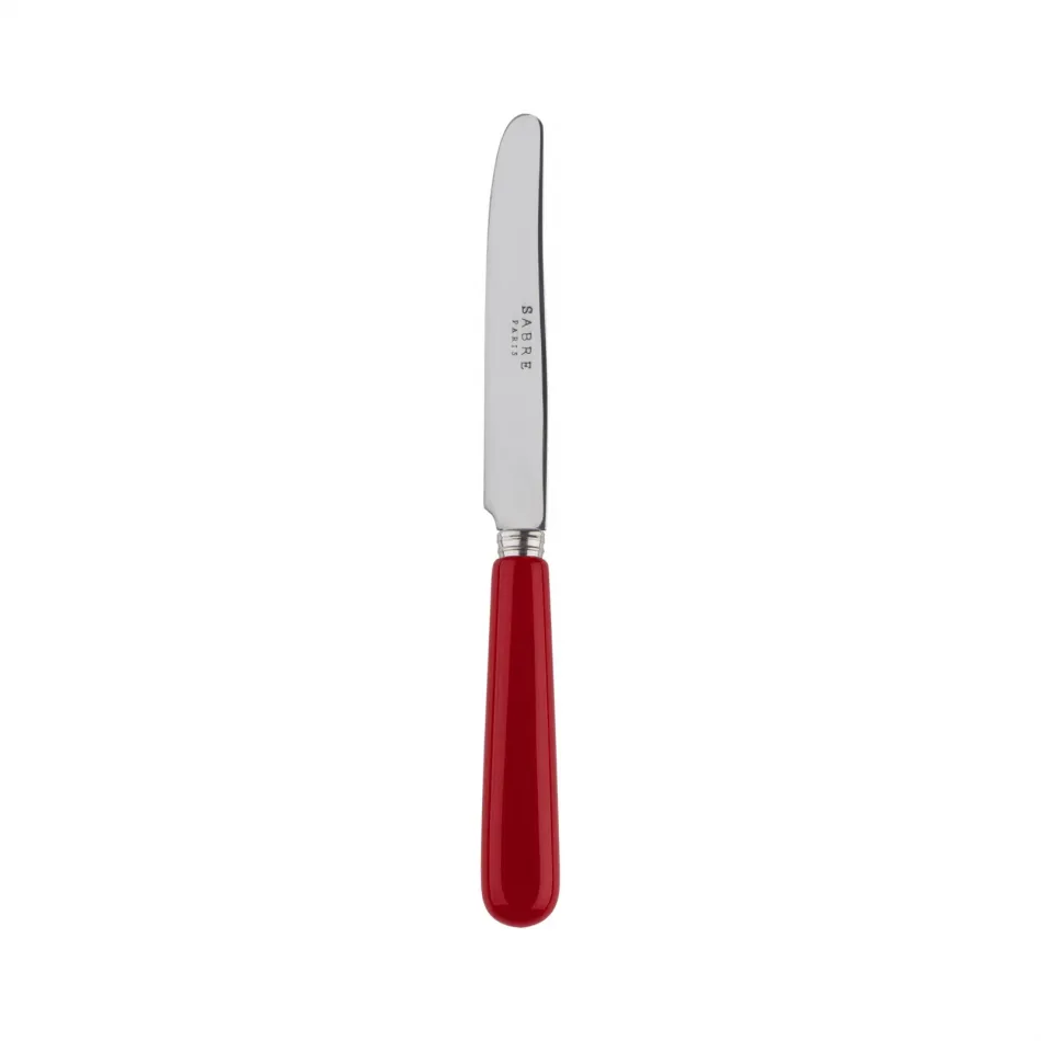 Basic Burgundy Breakfast Knife 6.75"