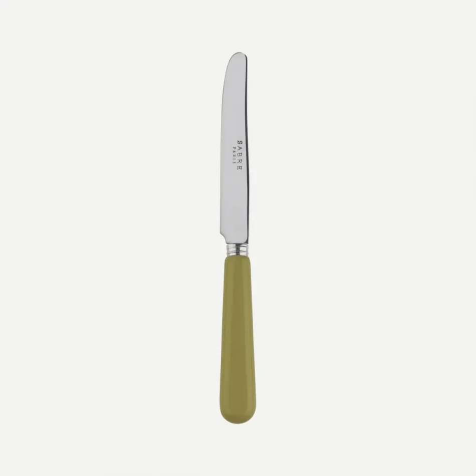 Basic Sage Green Breakfast Knife 6"3/4