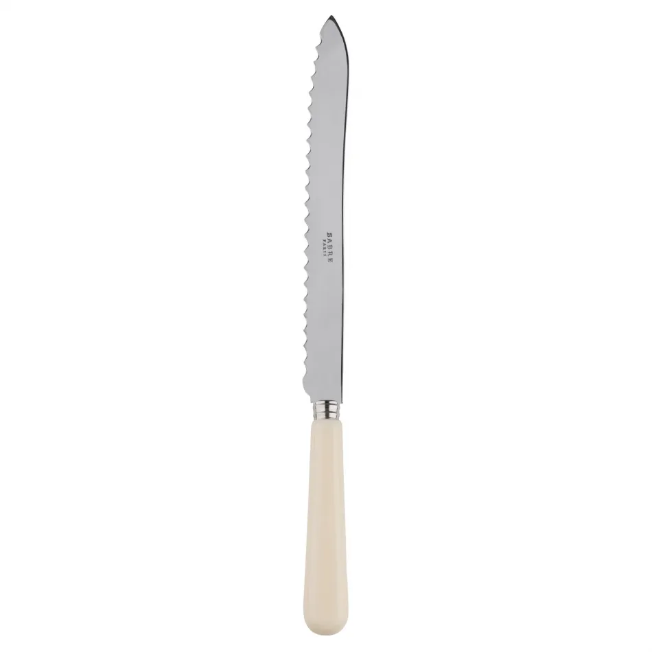 Basic Ivory Bread Knife 11"