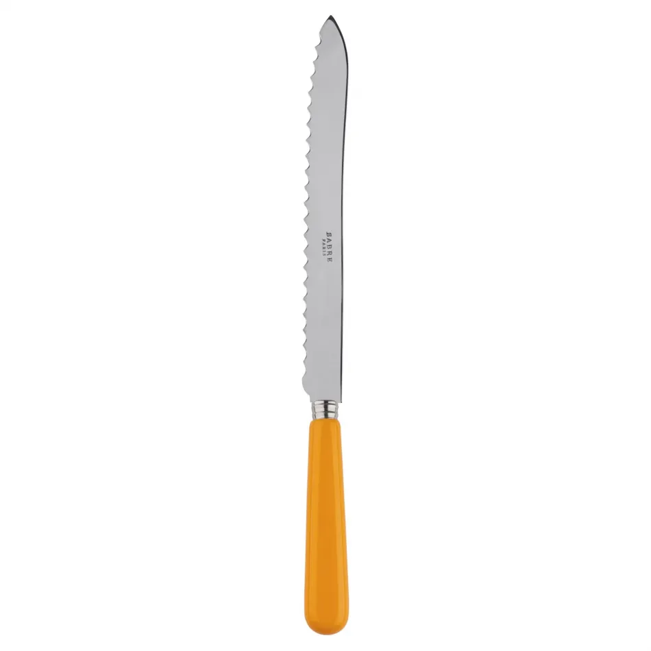 Basic Yellow Bread Knife 11"