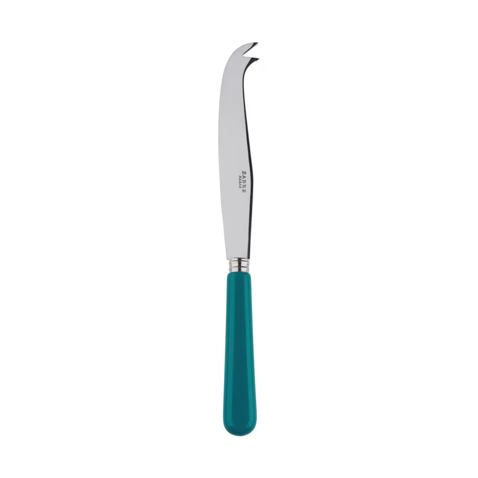 Basic Turquoise Large Cheese Knife 9.5"