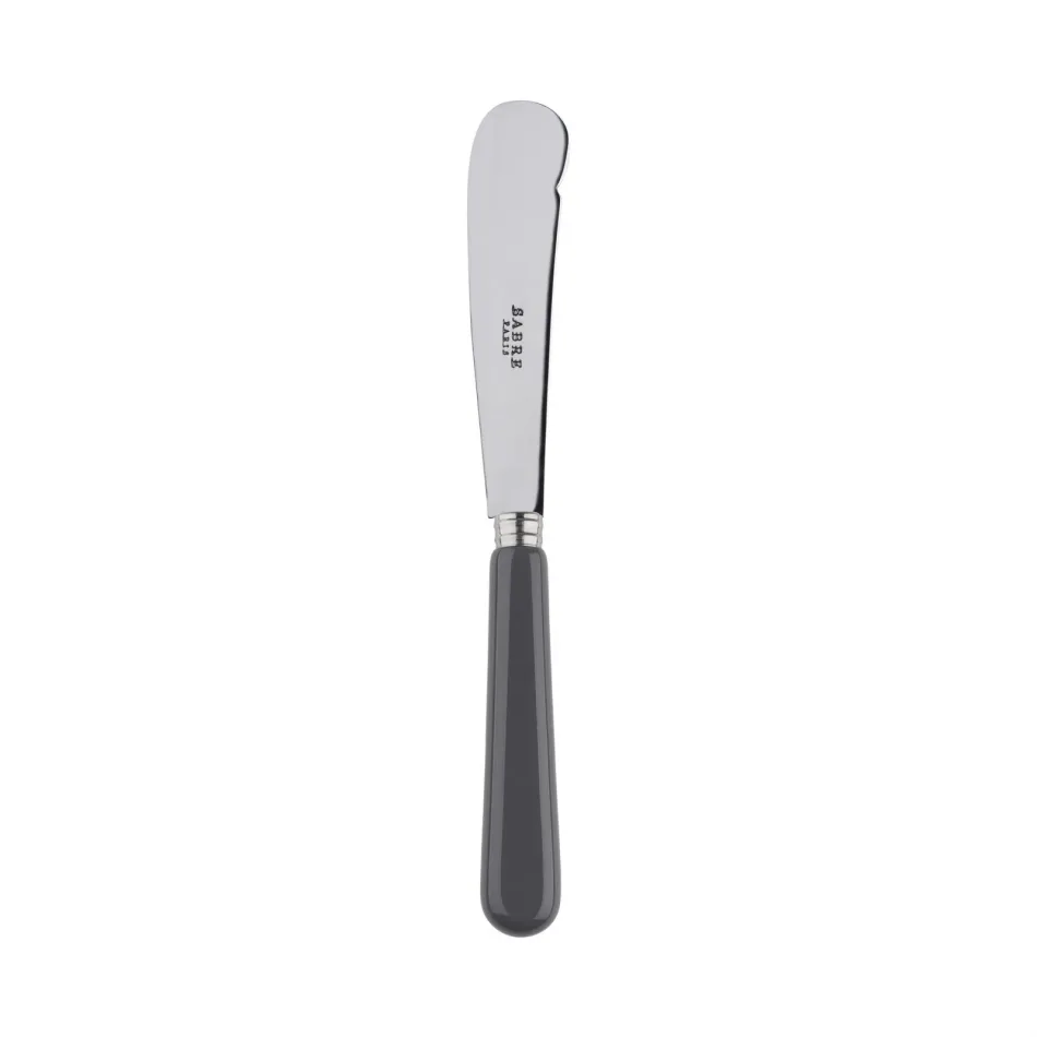 Basic Dark Grey Butter Knife 7.75"