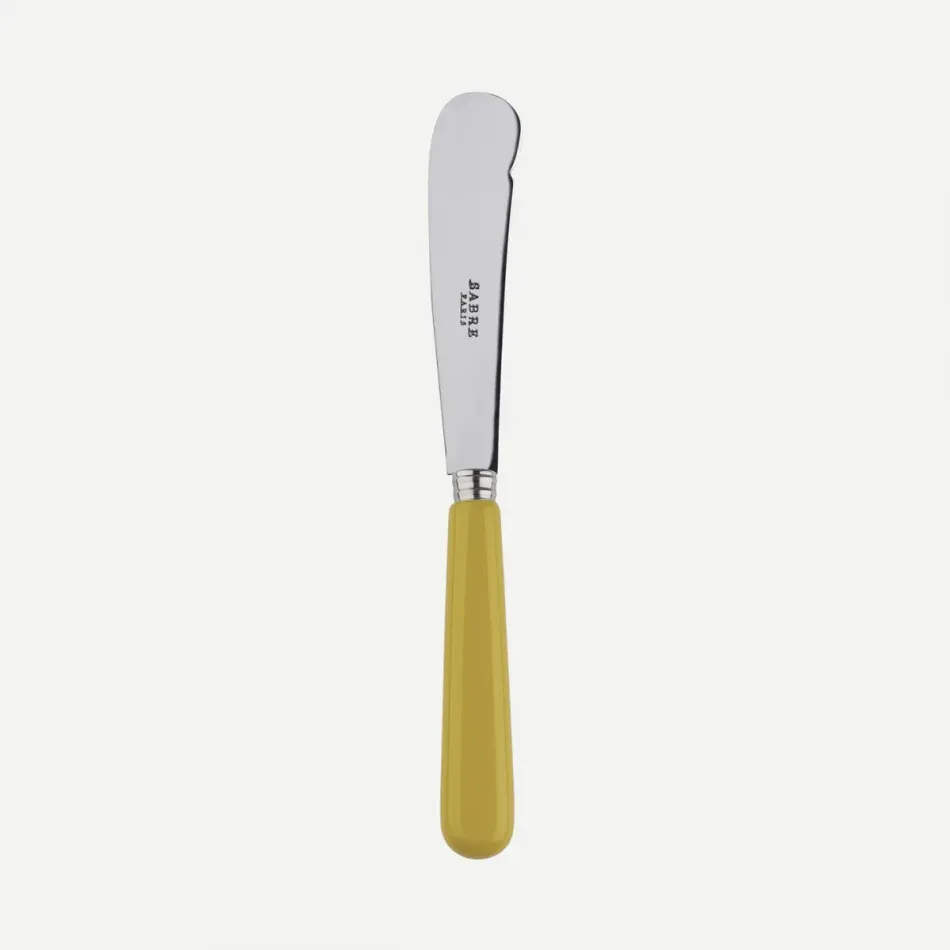Basic Yellow Corn Butter Knife 7.75"