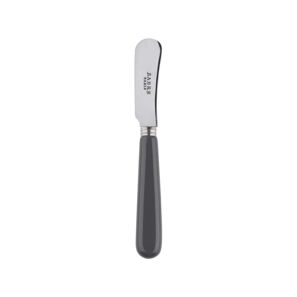 Basic Dark Grey Butter Spreader 5.5"