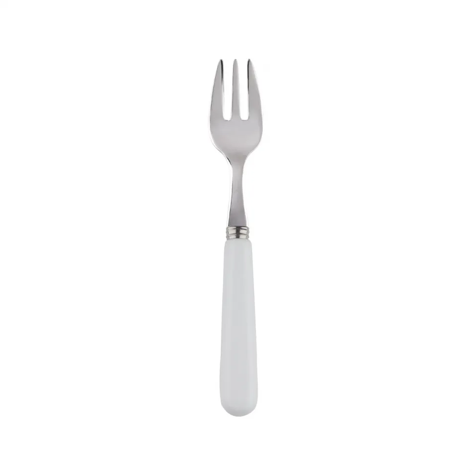 Basic White Oyster Fork 6"