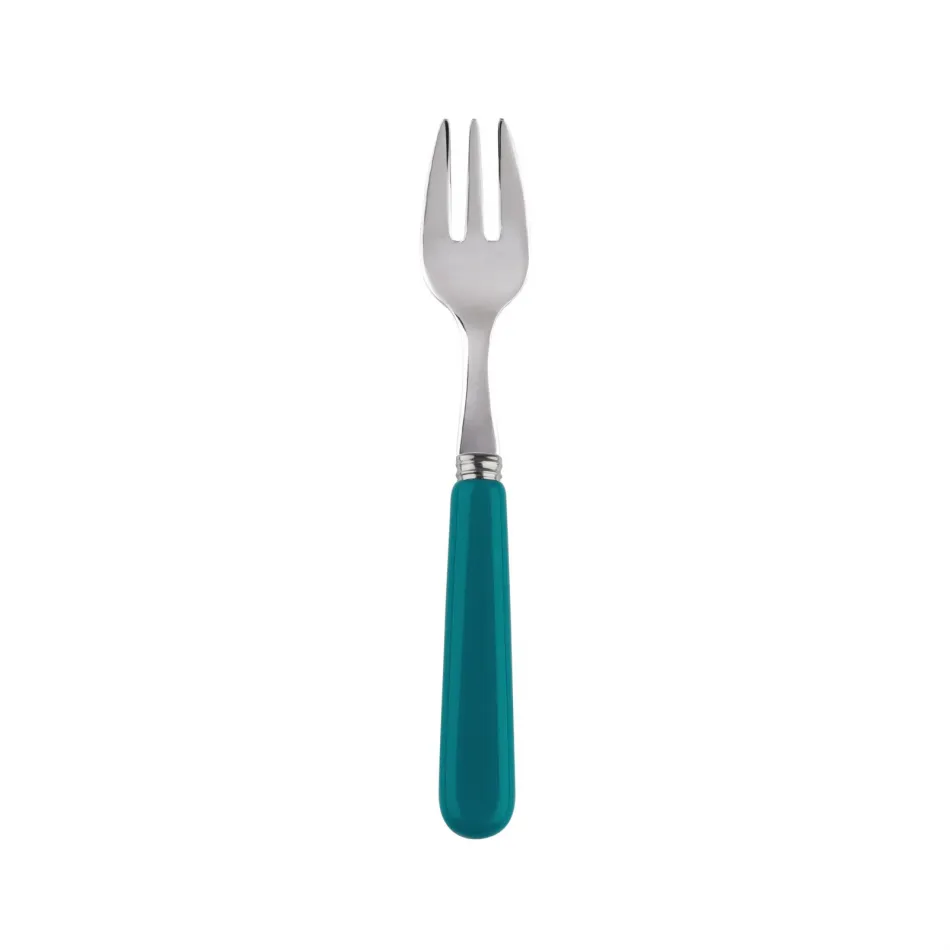 Basic Turquoise Oyster Fork 6"