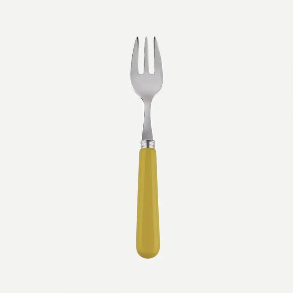 Basic Yellow Corn Oyster Fork 6"