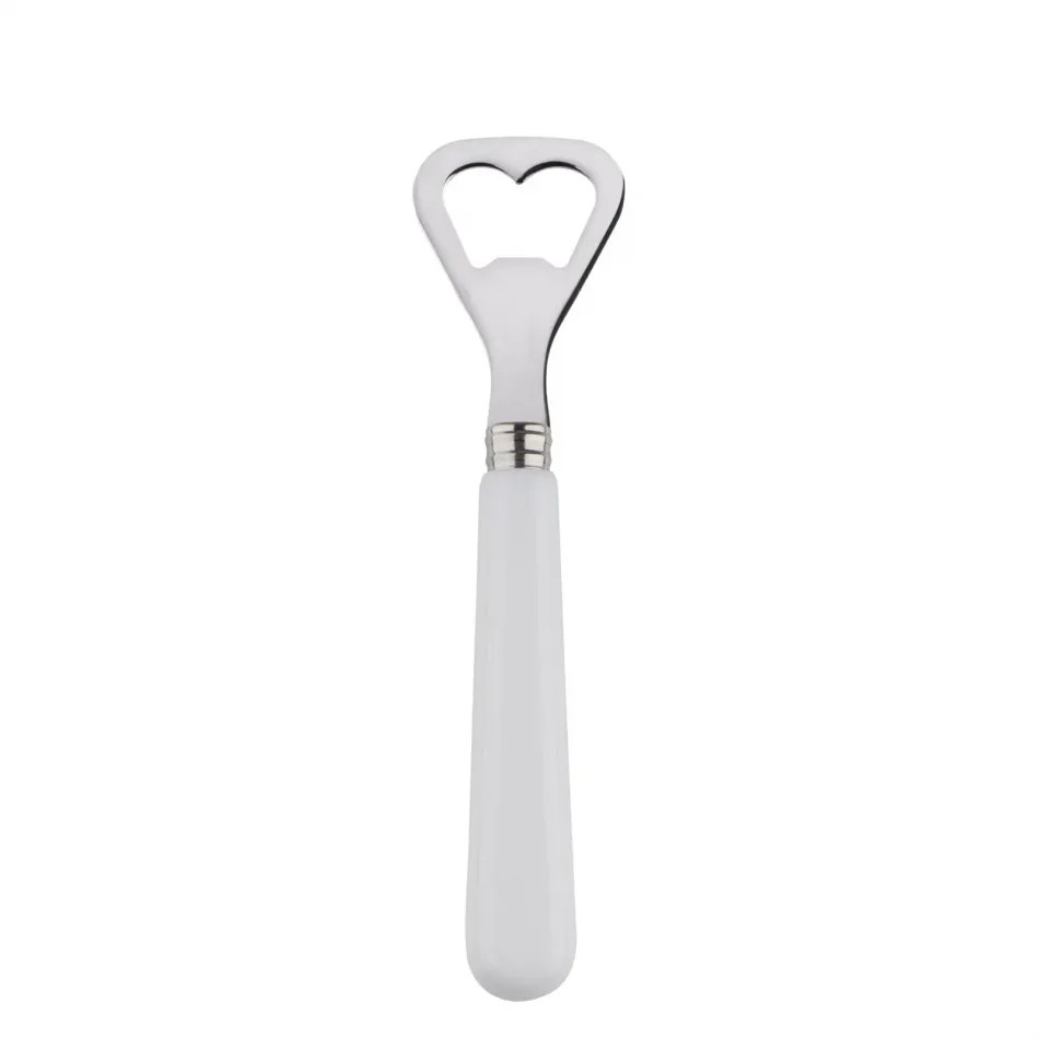 Basic White Bottle Opener 6.25"