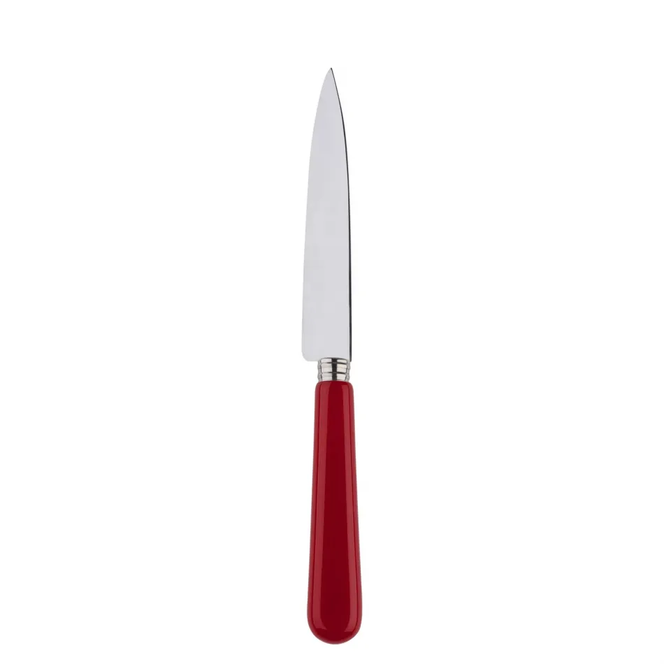 Basic Burgundy Kitchen Knife 8.25"