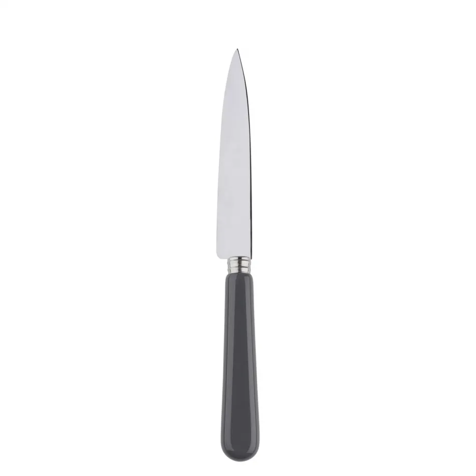 Basic Dark Grey Kitchen Knife 8.25"