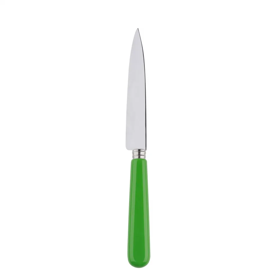 Basic Streaming Green Kitchen Knife 8.25" 8.5"