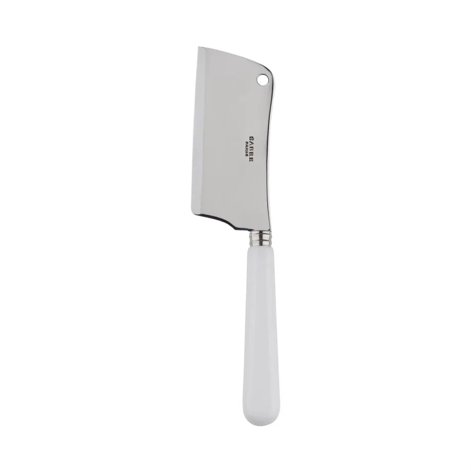 Basic White Cheese Cleaver 8"