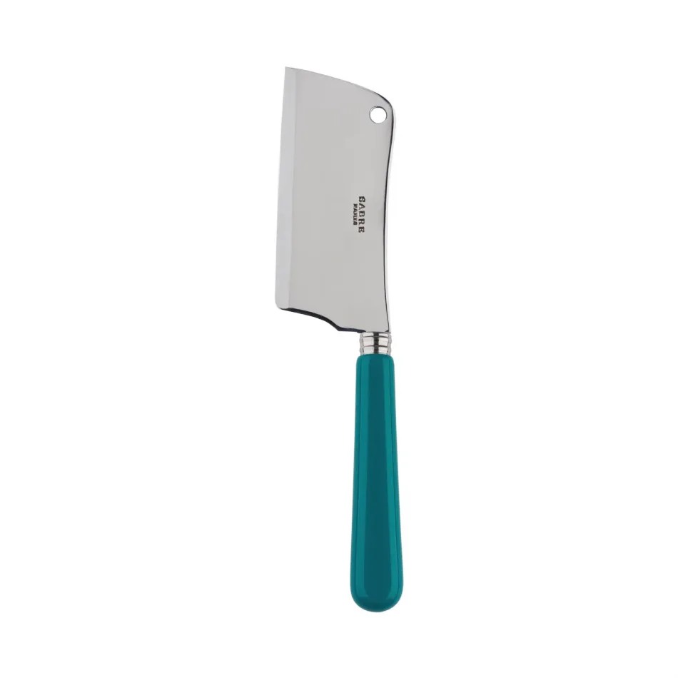 Basic Turquoise Cheese Cleaver 8"