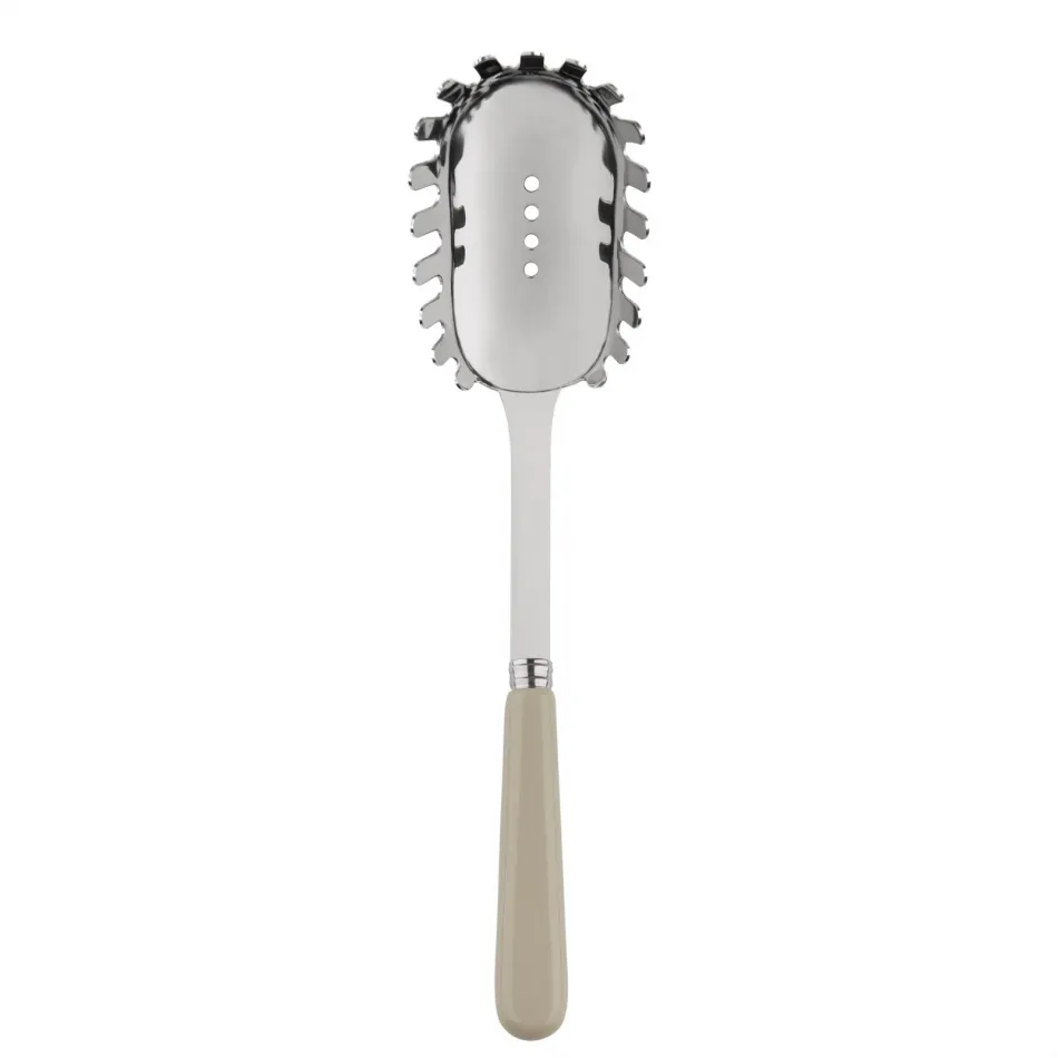 Basic Light Khaki Spaghetti Spoon 10.5"