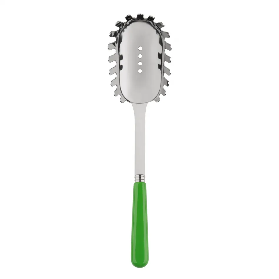 Basic Streaming Green Spaghetti Spoon 10.5"