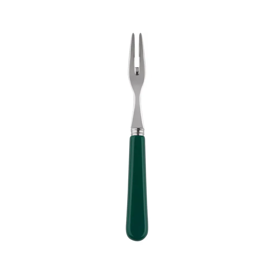 Basic Green Cocktail Fork 5.75"