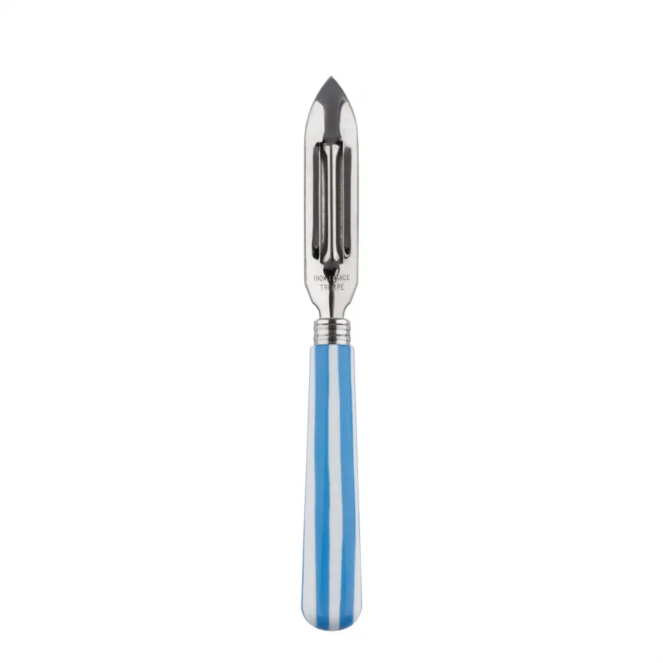 White Stripe Light Blue Peeler