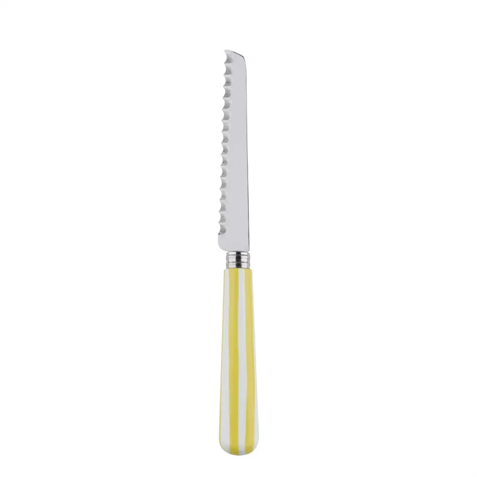 White Stripe Yellow Tomato Knife 8.5"