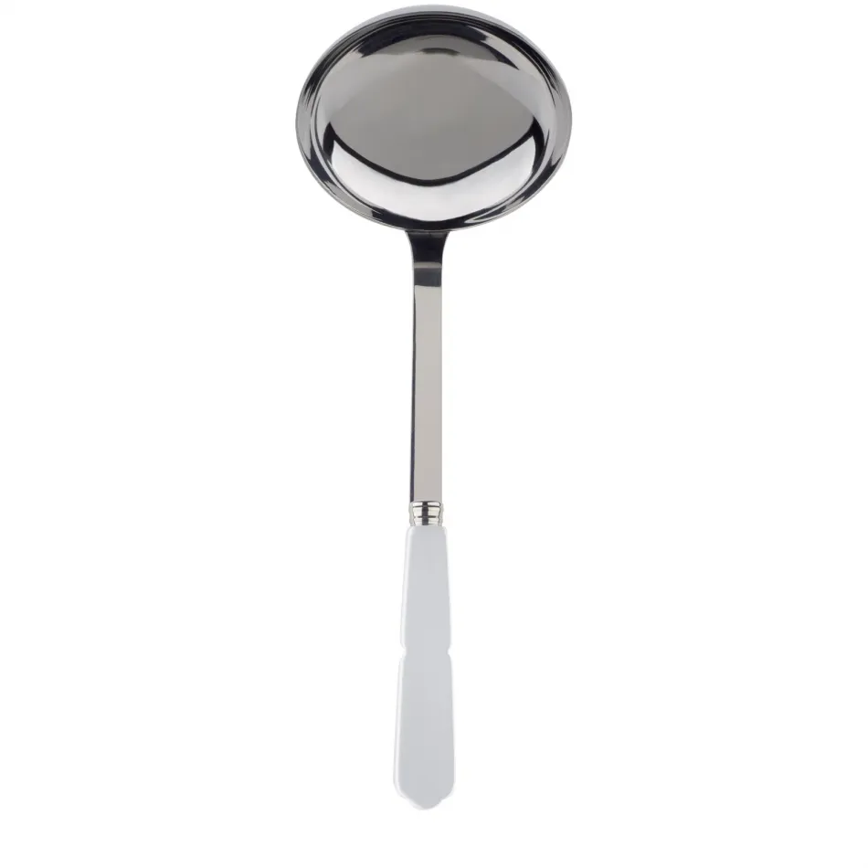 Gustave White Ladle 10.5"