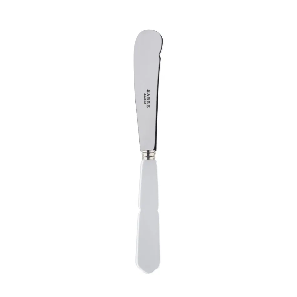 Gustave White Butter Knife 7.75"