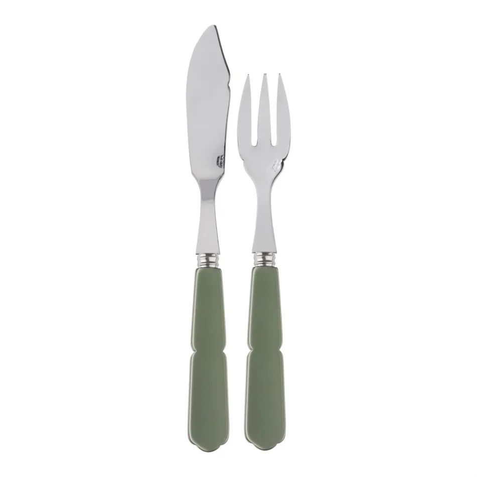 Gustave Moss Fish Set 8.25" (Knife, Fork)