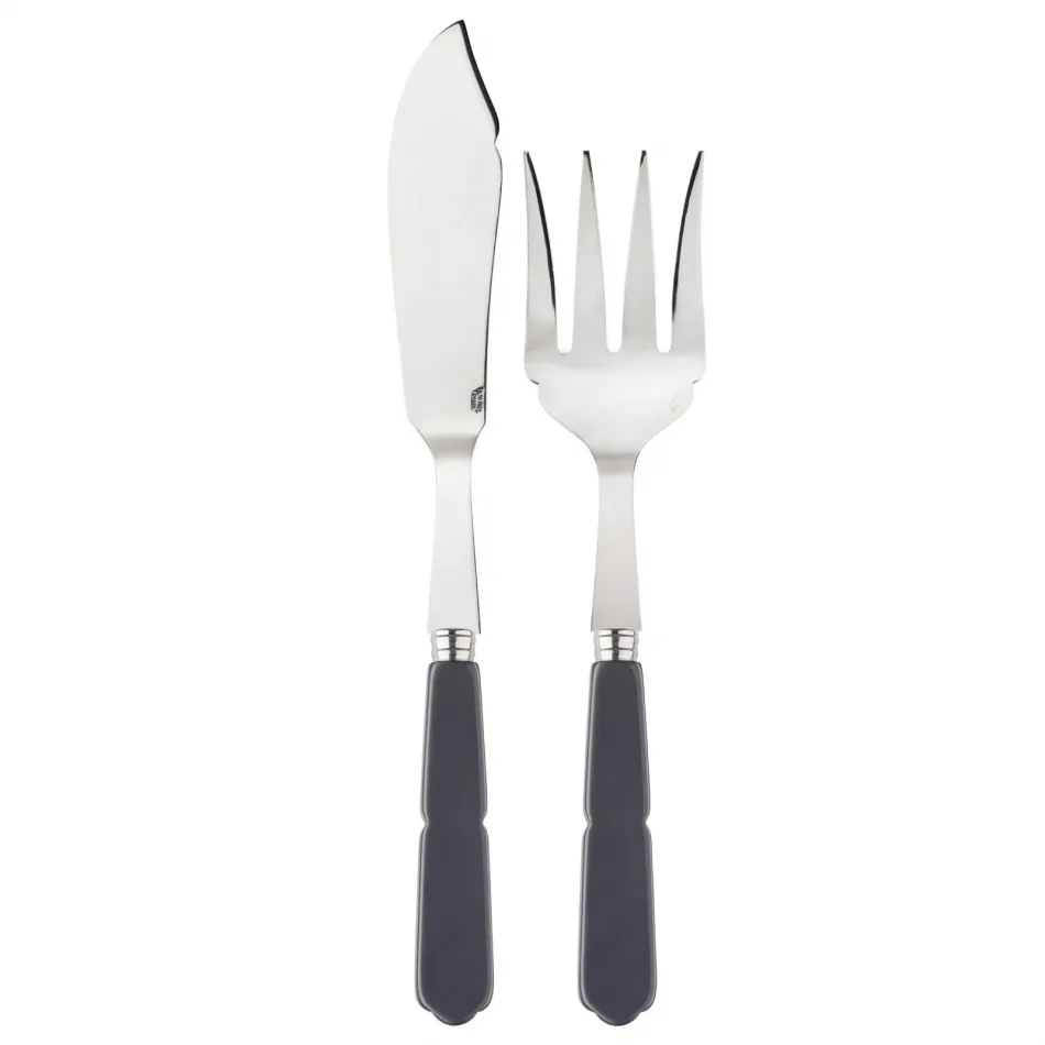 Gustave Grey 2-Pc Fish Serving Set 11" (Knife, Fork)