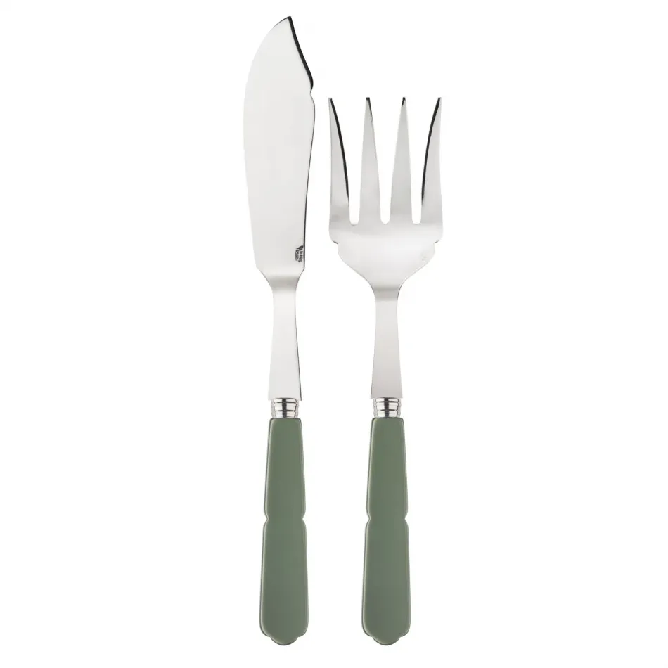 Gustave Moss 2-Pc Fish Serving Set 11" (Knife, Fork)