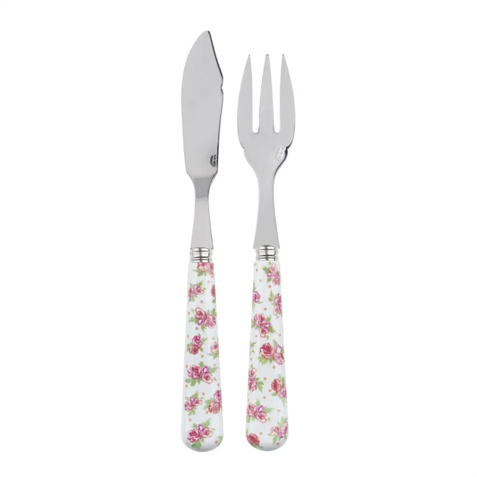 Liberty White Fish Set 8.25" (Knife, Fork)