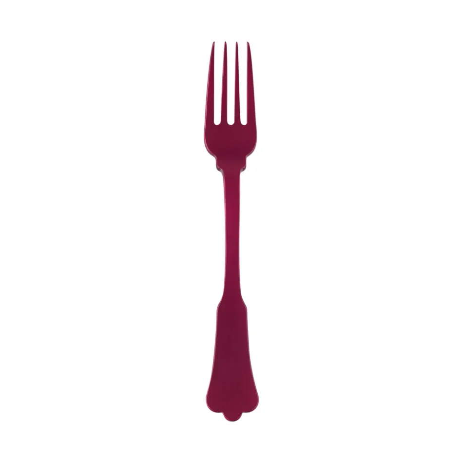 Honorine Aubergine Cake Fork 6"