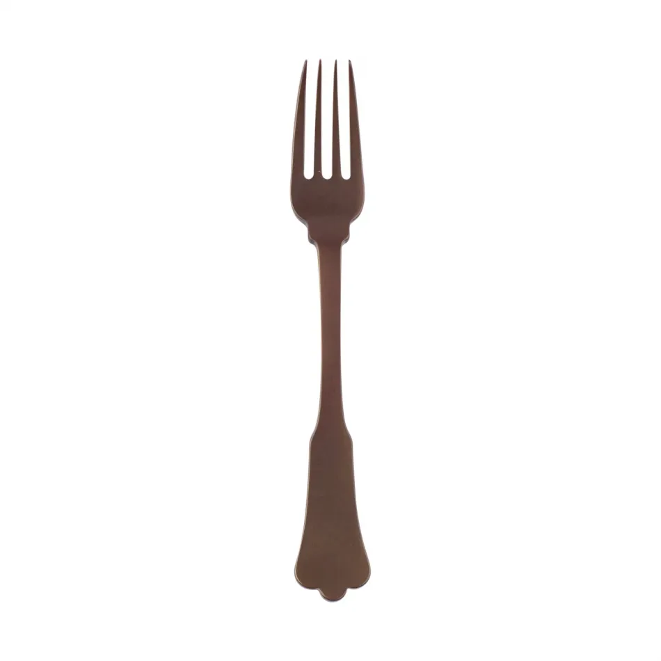 Honorine Brown Cake Fork 6"