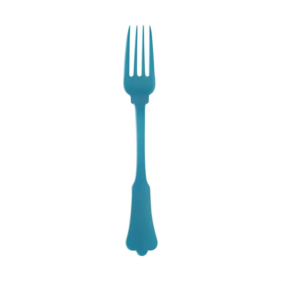 Honorine Turquoise Cake Fork 6"