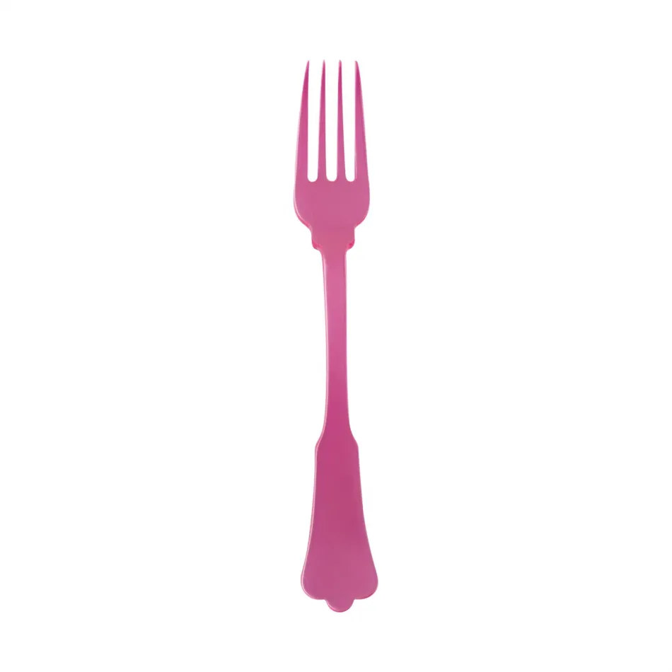 Honorine Pink Cake Fork 6"