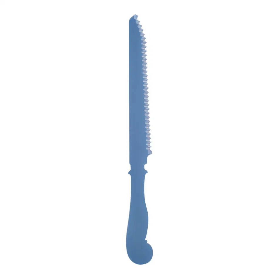 Honorine Light Blue Bread Knife 11.25"