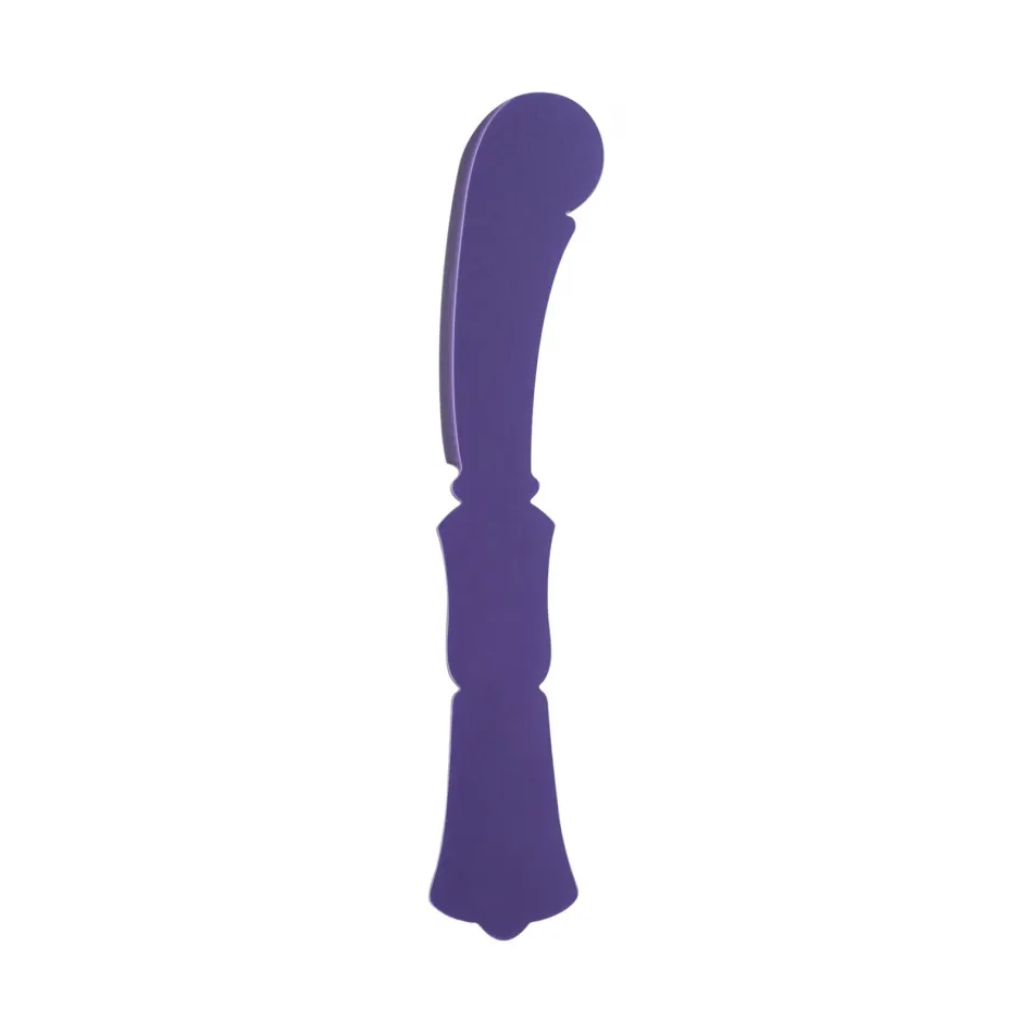 Honorine Purple Butter Spreader 6"