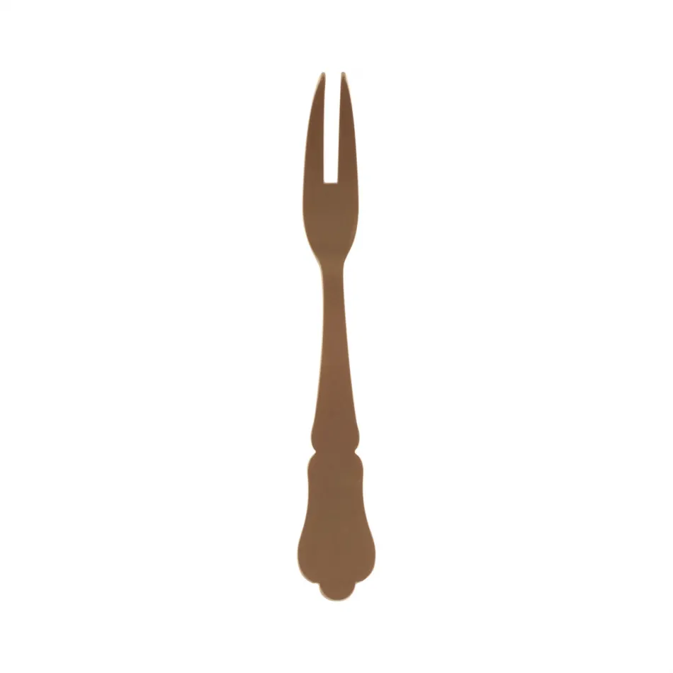 Honorine Caramel Cocktail Fork 4.75"