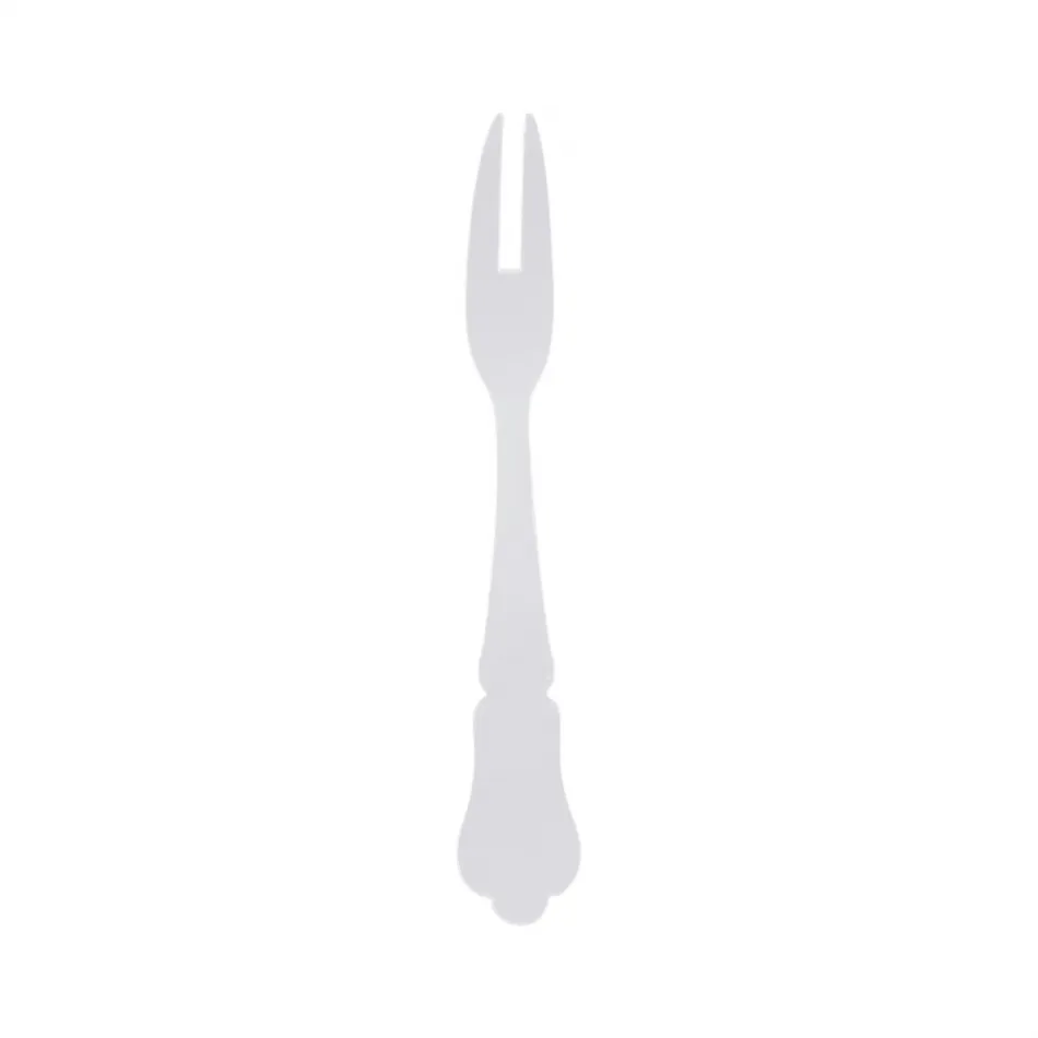 Honorine White Cocktail Fork 4.75"