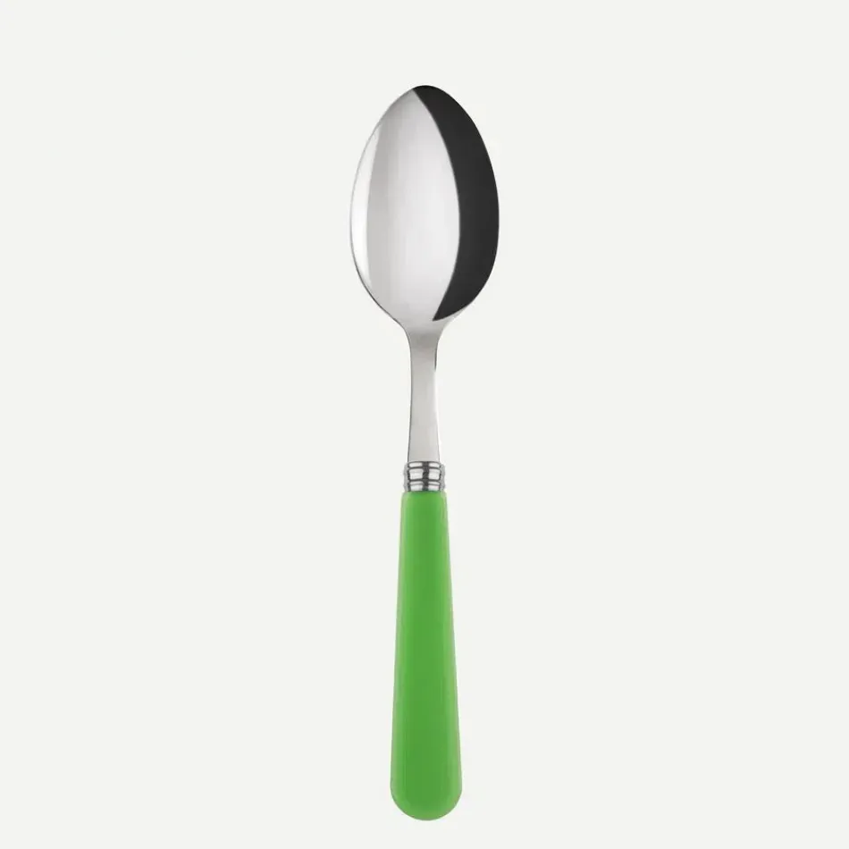 Duo Green Soup Spoon Garden