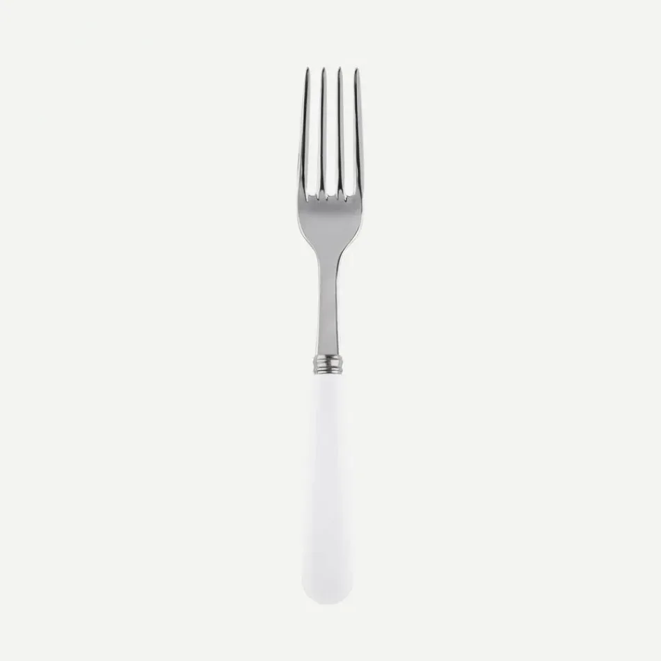 Duo White Salad Fork