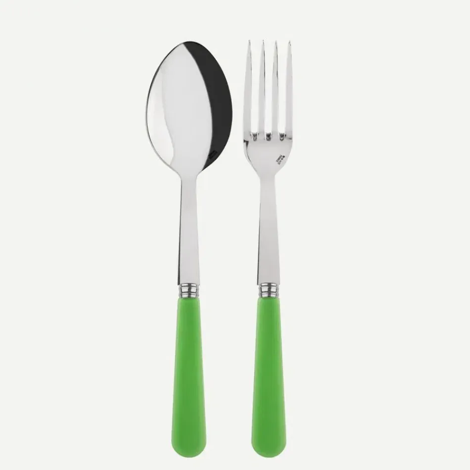 Duo Green Serving Set Garden