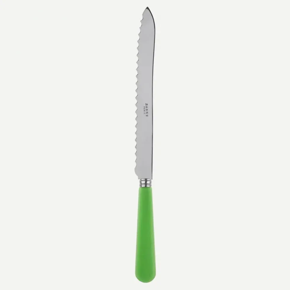 Duo Green Bread Knife Garden