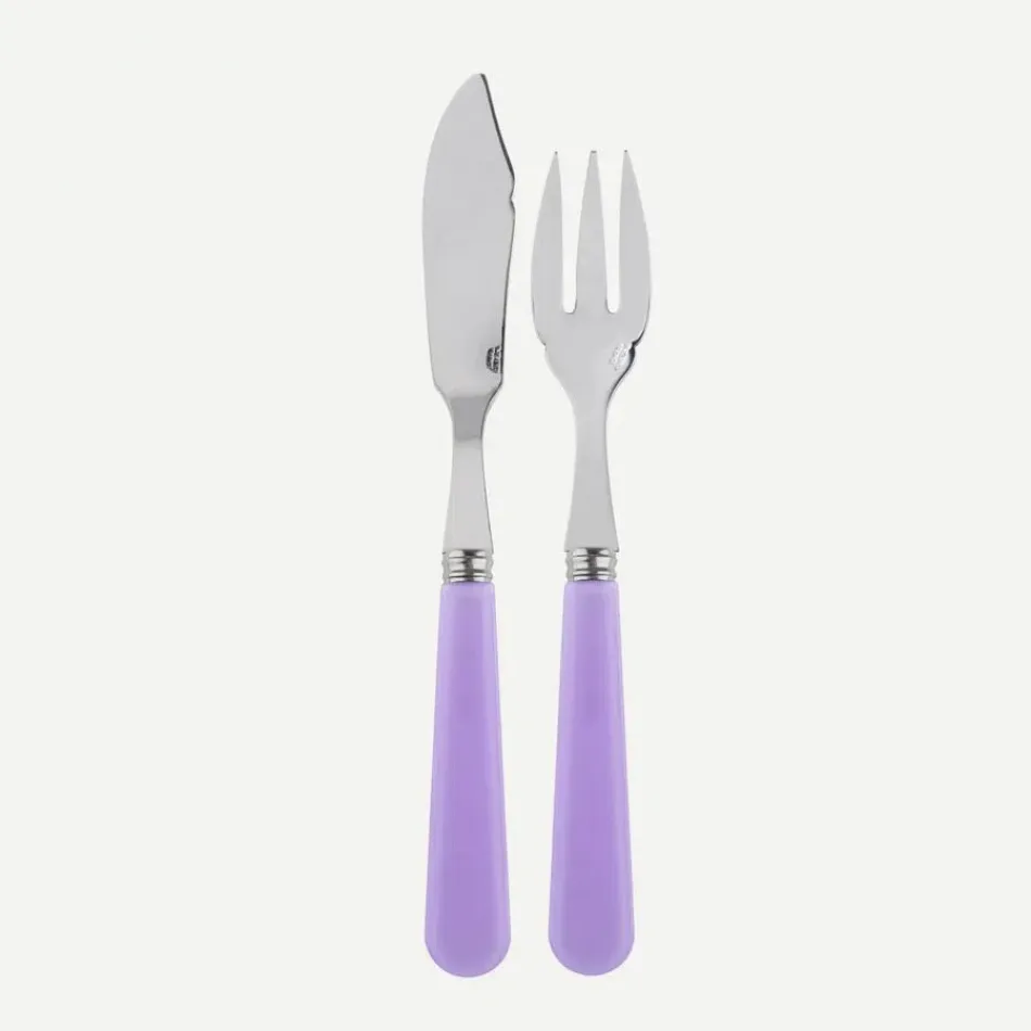 Duo Lilac Fish Set