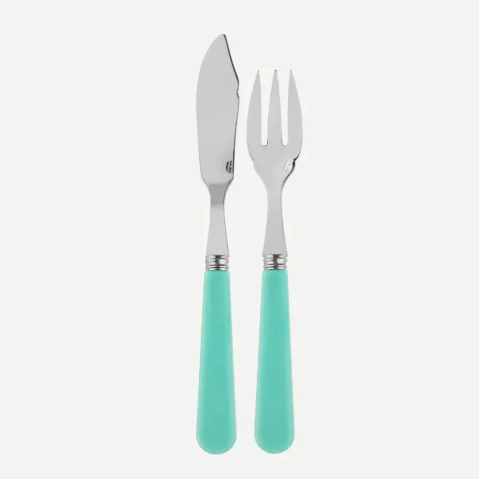 Duo Turquoise Fish Set