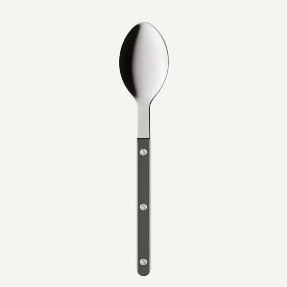 Bistrot Pearly Dark Grey Soup Spoon 8"1/2