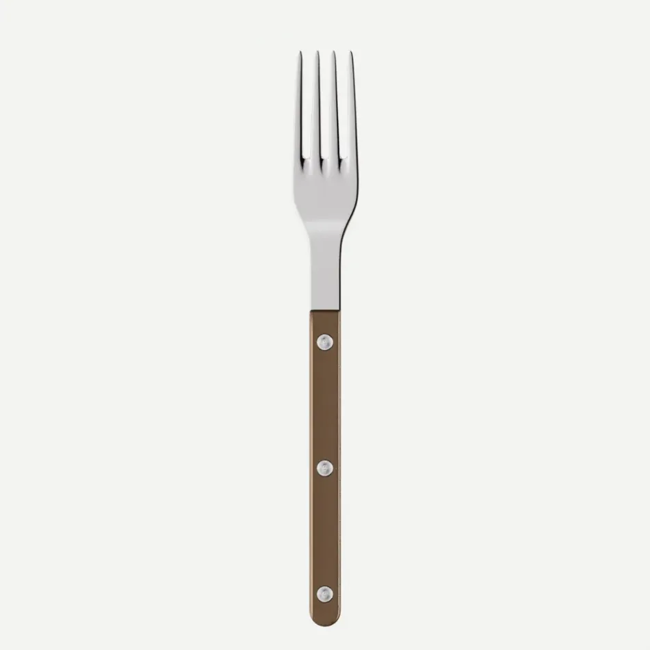 Bistrot Pearly Brown Dinner Fork 8"1/2